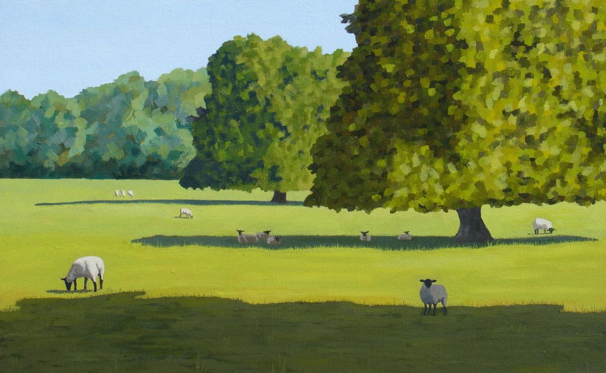 Sheep at Benacre Estate, Suffolk